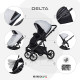 Коляска 2 в 1 Riko Basic Delta, 01 - Grey Fox (Серый)