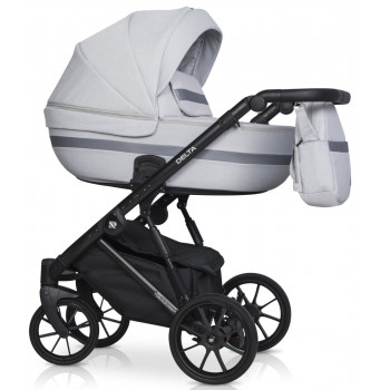Коляска 2 в 1 Riko Basic Delta, 01 - Grey Fox (Серый)