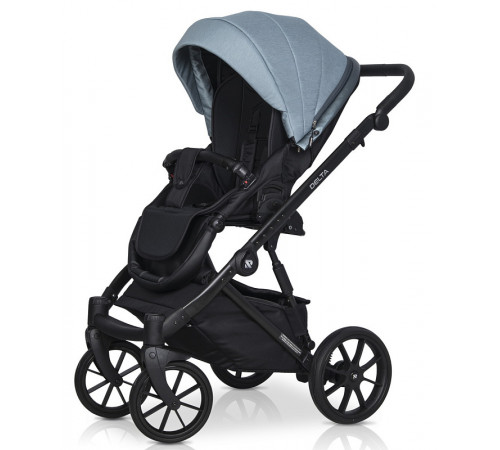 Коляска 2 в 1 Riko Basic Delta, 02 ocean (Бирюзовый)