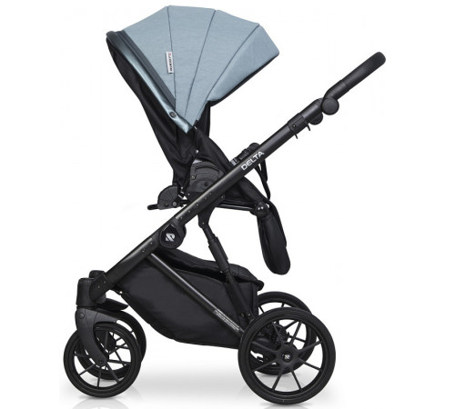 Коляска 2 в 1 Riko Basic Delta, 02 ocean (Бирюзовый)