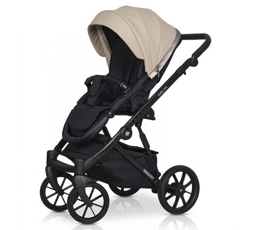 Коляска 2 в 1 Riko Basic Delta Ecco, 11 - Camel (Песочный)