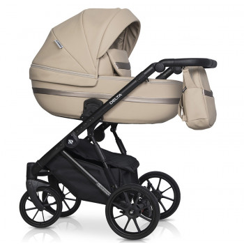 Коляска 2 в 1 Riko Basic Delta Ecco, 11 - Camel (Песочный)