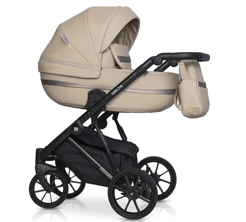 Коляска 2 в 1 Riko Basic Delta Ecco, 11 - Camel (Песочный)