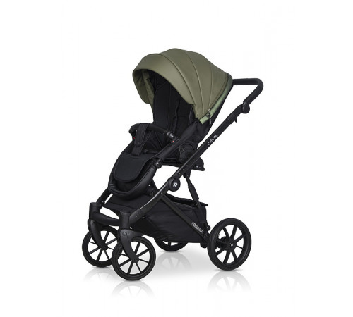 Коляска 2 в 1 Riko Basic Delta Ecco, 13 - Olive (Оливковый)