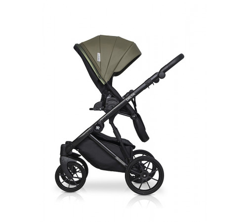 Коляска 2 в 1 Riko Basic Delta Ecco, 13 - Olive (Оливковый)