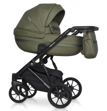 Коляска 2 в 1 Riko Basic Delta Ecco, 13 - Olive (Оливковый)