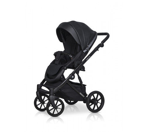 Коляска 2 в 1 Riko Basic Delta Ecco, 15 - Black (Черный)