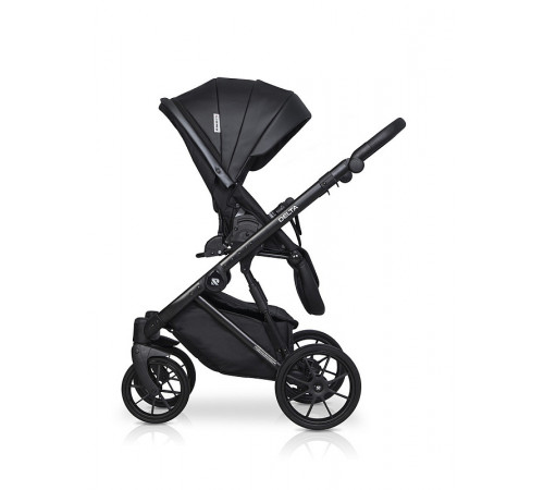 Коляска 2 в 1 Riko Basic Delta Ecco, 15 - Black (Черный)