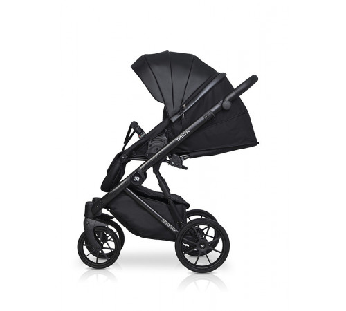 Коляска 2 в 1 Riko Basic Delta Ecco, 15 - Black (Черный)