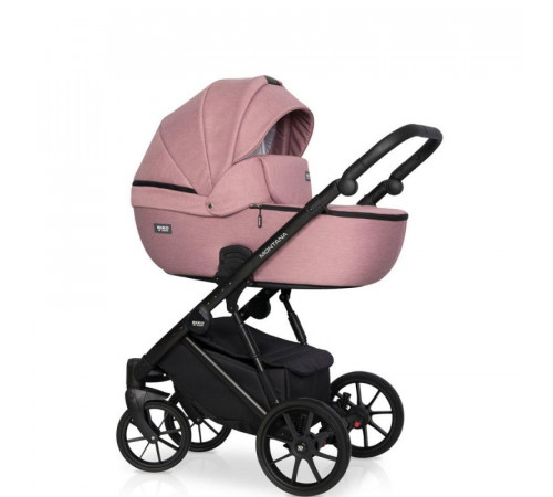 Коляска 3 в 1 Riko Basic Montana, 05 (Светло-розовый)