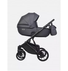 Коляска 2 в 1 Riko Basic Montana Ecco, 24 - Graphite (Графит)