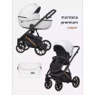 Коляска 2 в 1 Riko Basic Montana Premium Copper, 11 - White 