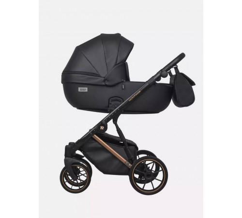 Коляска 2 в 1 Riko Basic Montana Premium Copper, 12 - Black 