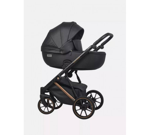 Коляска 2 в 1 Riko Basic Montana Premium Copper, 12 - Black 