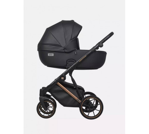 Коляска 2 в 1 Riko Basic Montana Premium Copper, 12 - Black 