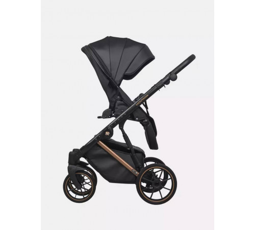 Коляска 2 в 1 Riko Basic Montana Premium Copper, 12 - Black 