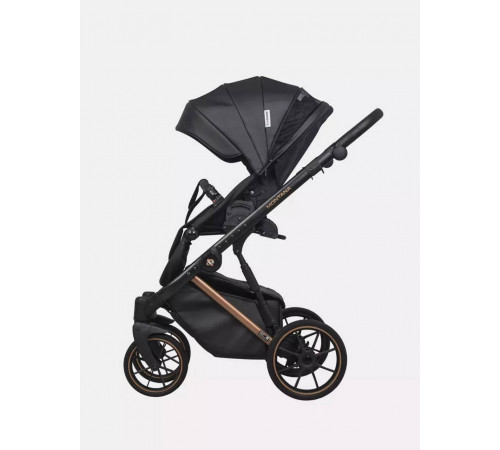 Коляска 2 в 1 Riko Basic Montana Premium Copper, 12 - Black 