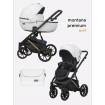 Коляска 2 в 1 Riko Basic Montana Premium Gold, 01 - White 