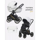 Коляска 2 в 1 Riko Basic Montana Premium Gold, 01 - White 