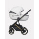 Коляска 2 в 1 Riko Basic Montana Premium Gold, 01 - White 