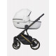 Коляска 2 в 1 Riko Basic Montana Premium Gold, 01 - White 