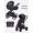 Коляска 2 в 1 Riko Basic Montana Premium Gold, 02 - Black Коляска 2 в 1 Riko Basic Montana Premium Gold, 02 - Black