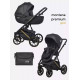 Коляска 2 в 1 Riko Basic Montana Premium Gold, 02 - Black