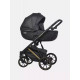 Коляска 2 в 1 Riko Basic Montana Premium Gold, 02 - Black