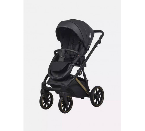 Коляска 2 в 1 Riko Basic Montana Premium Gold, 02 - Black