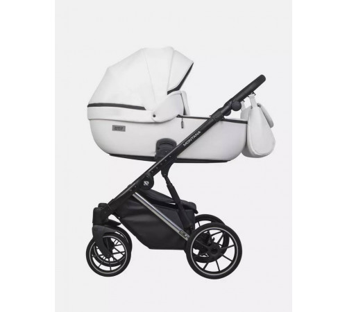 Коляска 2 в 1 Riko Basic Montana Premium Silver, 21 - White 
