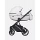 Коляска 2 в 1 Riko Basic Montana Premium Silver, 21 - White 
