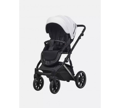Коляска 2 в 1 Riko Basic Montana Premium Silver, 21 - White 