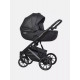 Коляска 2 в 1 Riko Basic Montana Premium Silver, 22 - Black