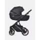 Коляска 2 в 1 Riko Basic Montana Premium Silver, 22 - Black