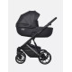 Коляска 2 в 1 Riko Basic Montana Premium Silver, 22 - Black