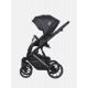 Коляска 2 в 1 Riko Basic Montana Premium Silver, 22 - Black