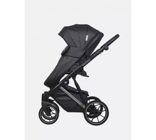 Коляска 2 в 1 Riko Basic Montana Premium Silver, 22 - Black