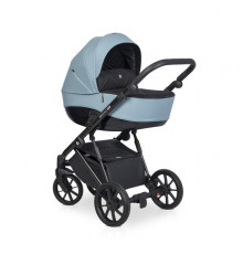 Коляска 2 в 1 Riko Brano Pro, Crystal blue (02)