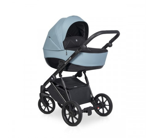 Коляска 2 в 1 Riko Brano Pro, Crystal blue (02)