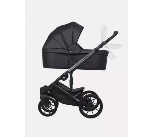 Коляска 2 в 1 Riko Nano Thermo, 01 Black