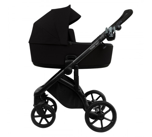 Коляска 2 в 1 Roan Bass Next 2.0, Caviar Black
