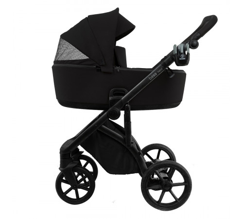 Коляска 2 в 1 Roan Bass Next 2.0, Caviar Black