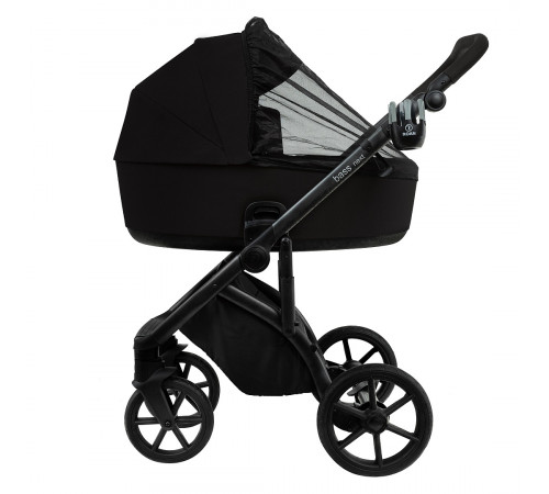 Коляска 2 в 1 Roan Bass Next 2.0, Caviar Black