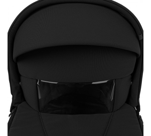Коляска 2 в 1 Roan Bass Next 2.0, Caviar Black