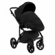 Коляска 2 в 1 Roan Bass Next 2.0, Caviar Black