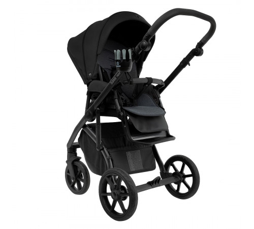 Коляска 2 в 1 Roan Bass Next 2.0, Caviar Black