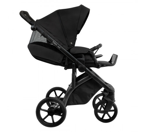 Коляска 2 в 1 Roan Bass Next 2.0, Caviar Black