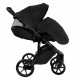 Коляска 2 в 1 Roan Bass Next 2.0, Caviar Black