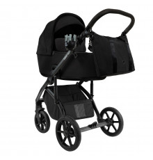 Коляска 2 в 1 Roan Bass Next 2.0, Caviar Black