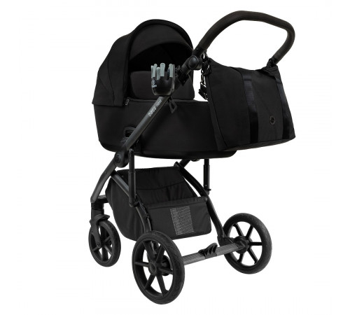 Коляска 2 в 1 Roan Bass Next 2.0, Caviar Black